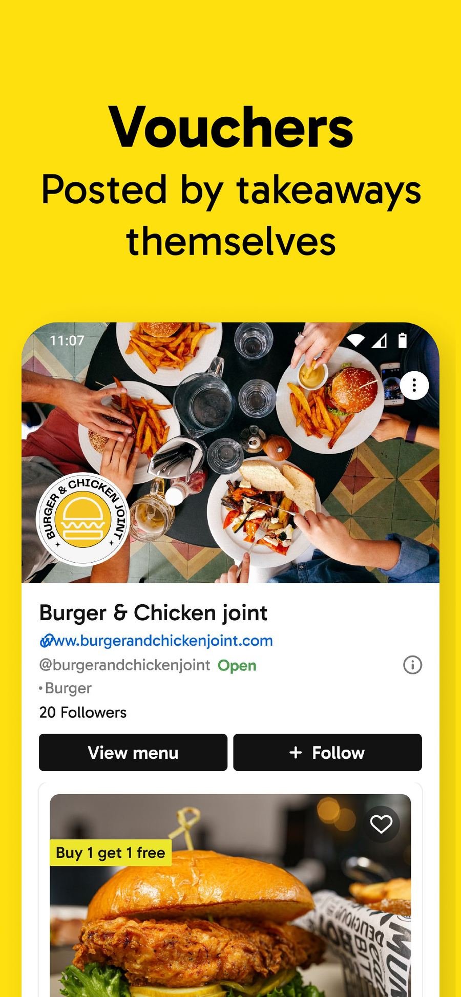 Takeaway Voucher app screenshot 3