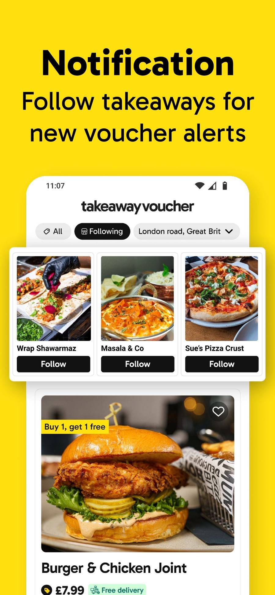 Takeaway Voucher app screenshot 5